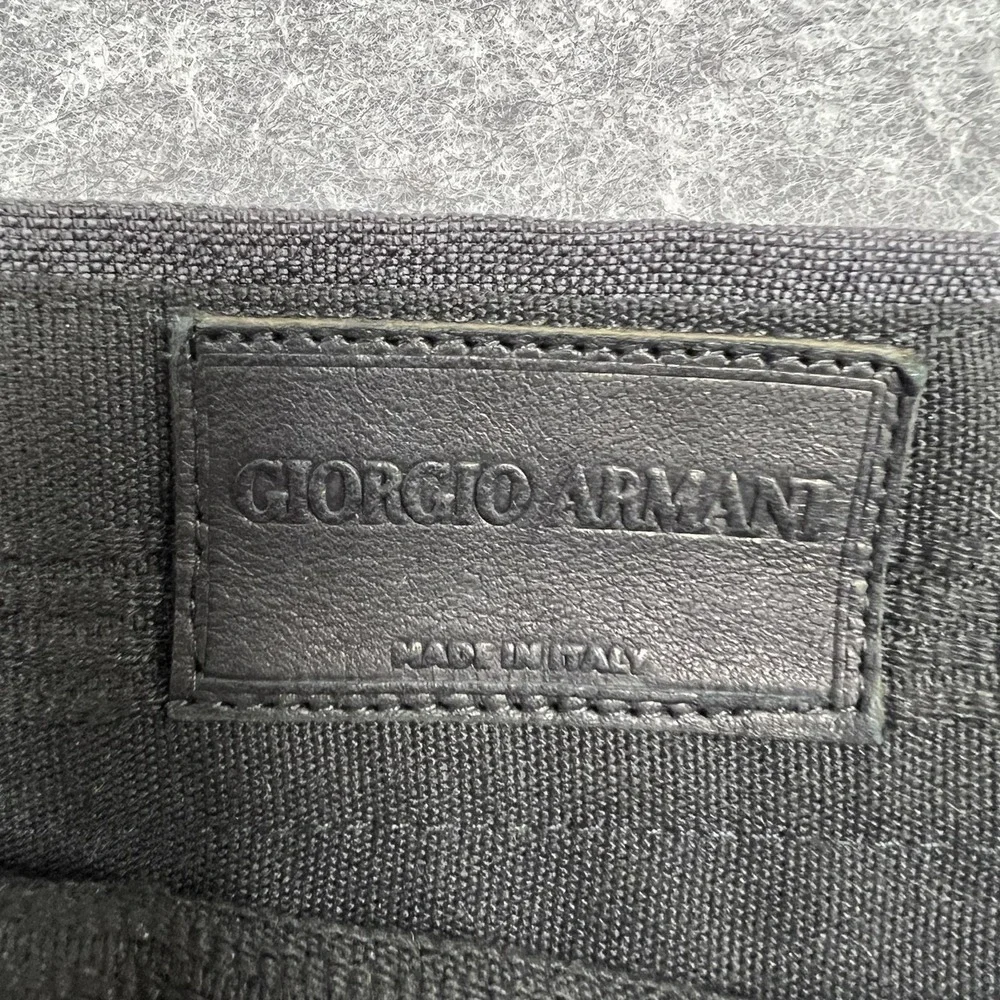 Giorgio Armani Pants Mens 36x31 Gray Cupro Dress Trousers Made Italy 54